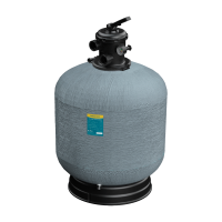 Baracuda Crystal Wave  900 мм  верхнее подключение, хомут