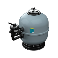 Фильтр ламинированный Crystal Stream 750 мм, боковое подключение 2" с шестипозиционным краном