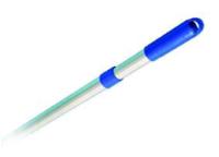 Телескопическая алюминевая штанга для сачков/щеток длина 2.4-4.8м